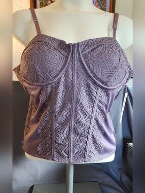No Boundaries Dusty Lavender Stretch Tank Top